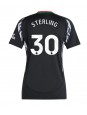 Arsenal Raheem Sterling #30 Replika Borta Kläder Dam 2024-25 Kortärmad